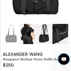 Alexander Wangsport duffle bag